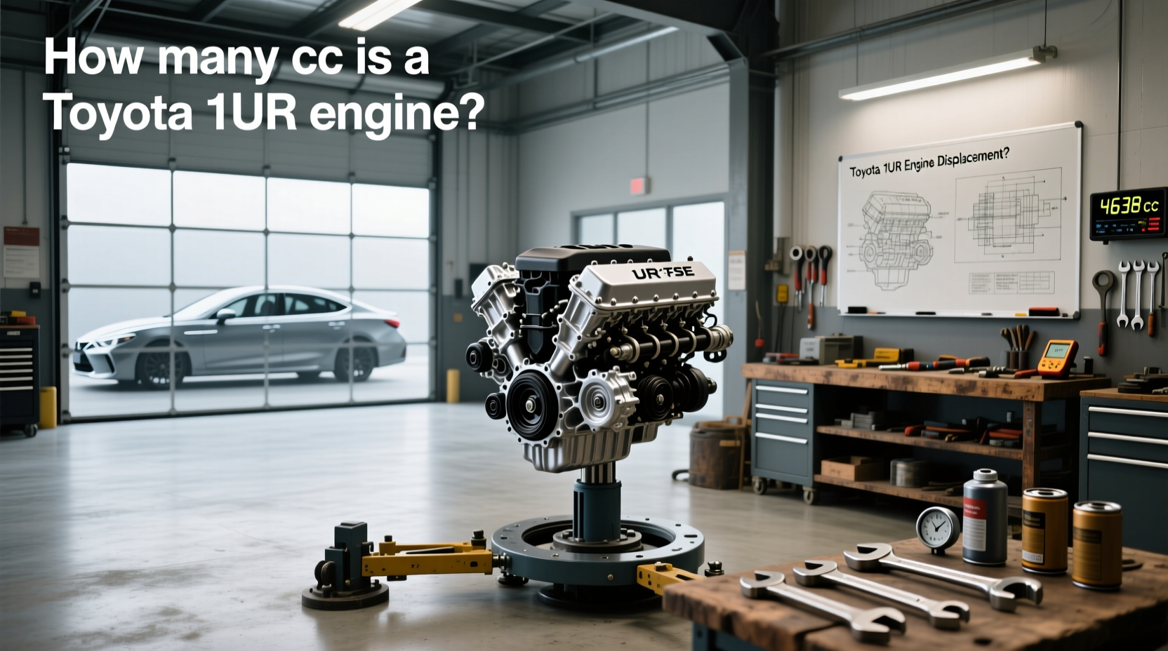 How many cc is a Toyota 1UR engine? Buying guide