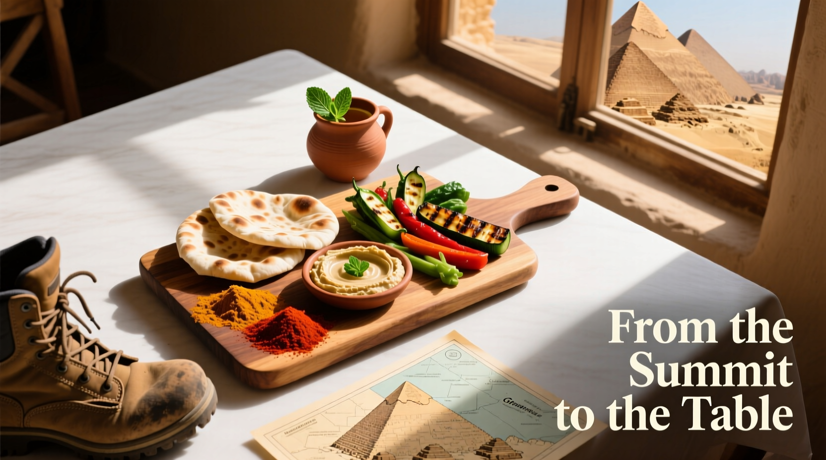 The Photographer Who Climbed Egypt's Great Pyramid QA: Food Guide
