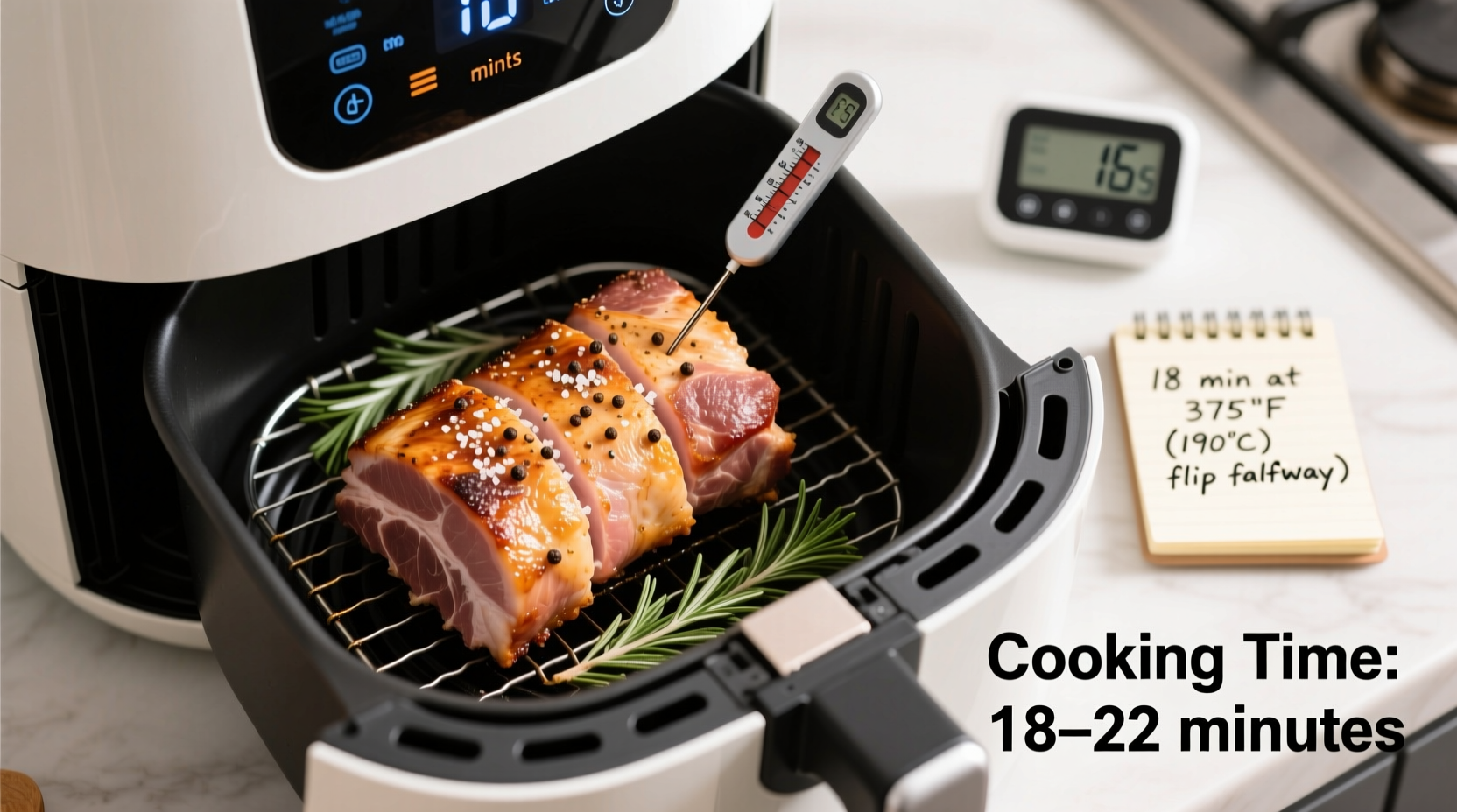 How Long to Cook Pork Loin in Air Fryer: Perfect Timing Guide