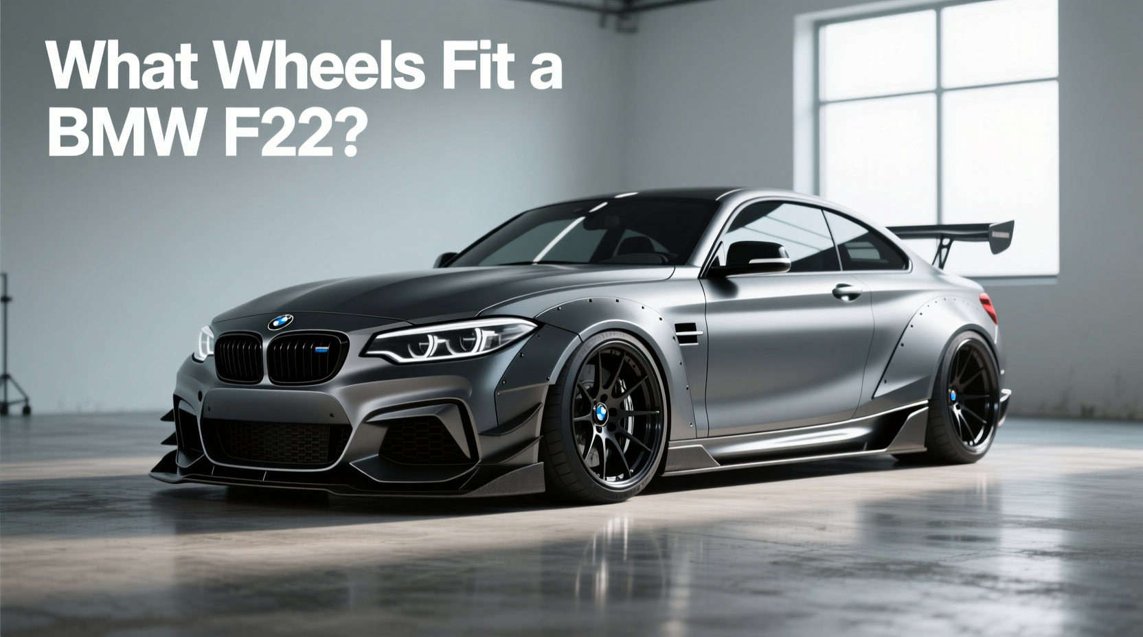 How to Choose F22 Wide Body Kit, What Wheels Fit a BMW F22?