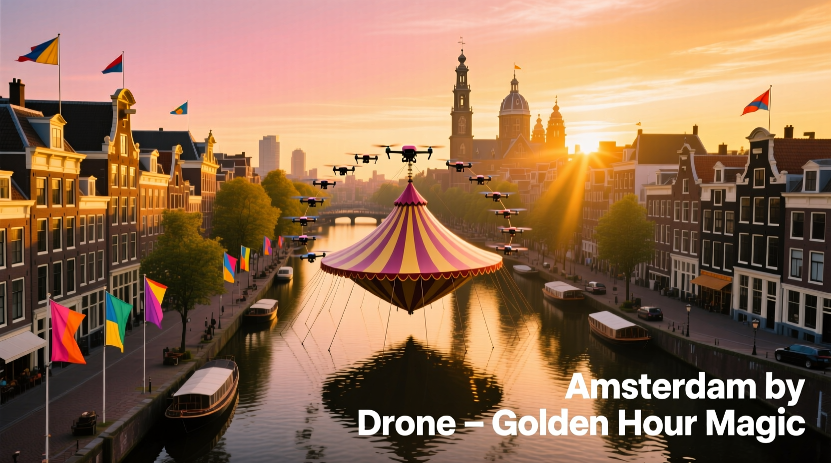 Amsterdam Drone Circus Coming to Town: Budget Travel Guide