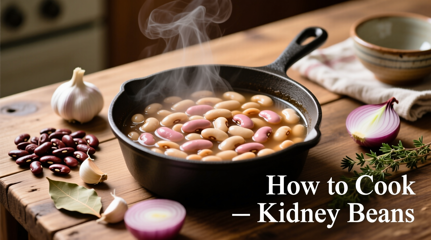 how to cook kidney beans