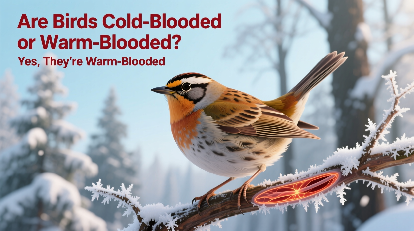 are birds cold blooded or warm blooded