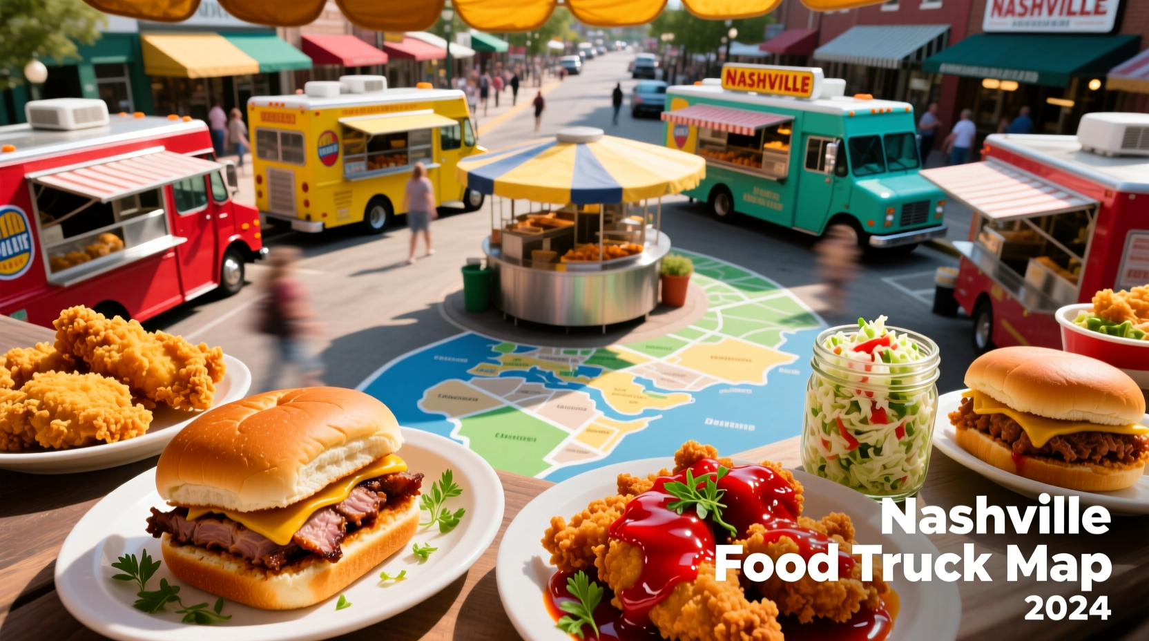 Nashville Food Trucks Map: Where to Eat Well on a Budget