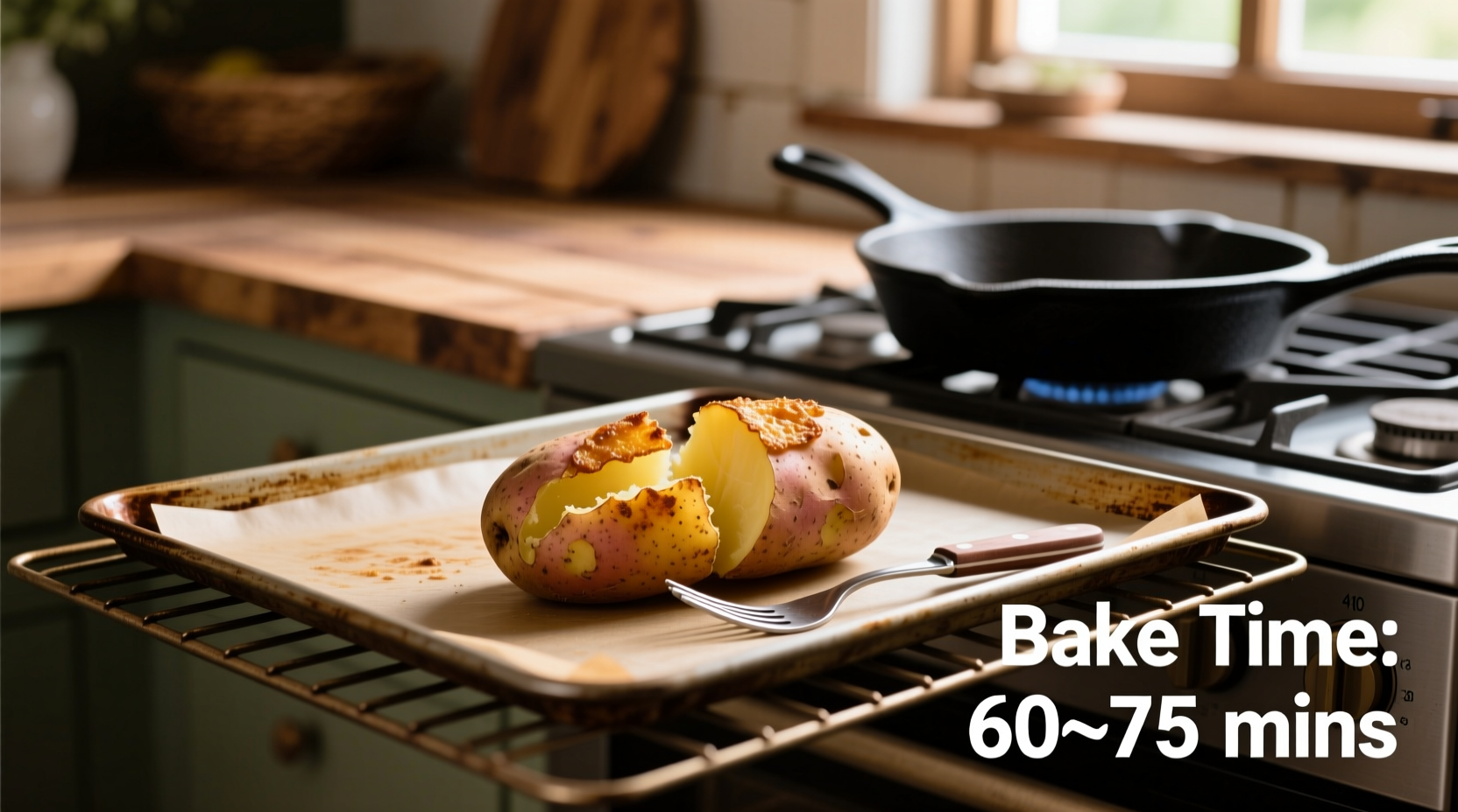 how long to bake a russet potato