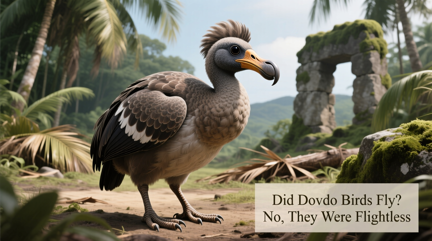 did dodo birds fly