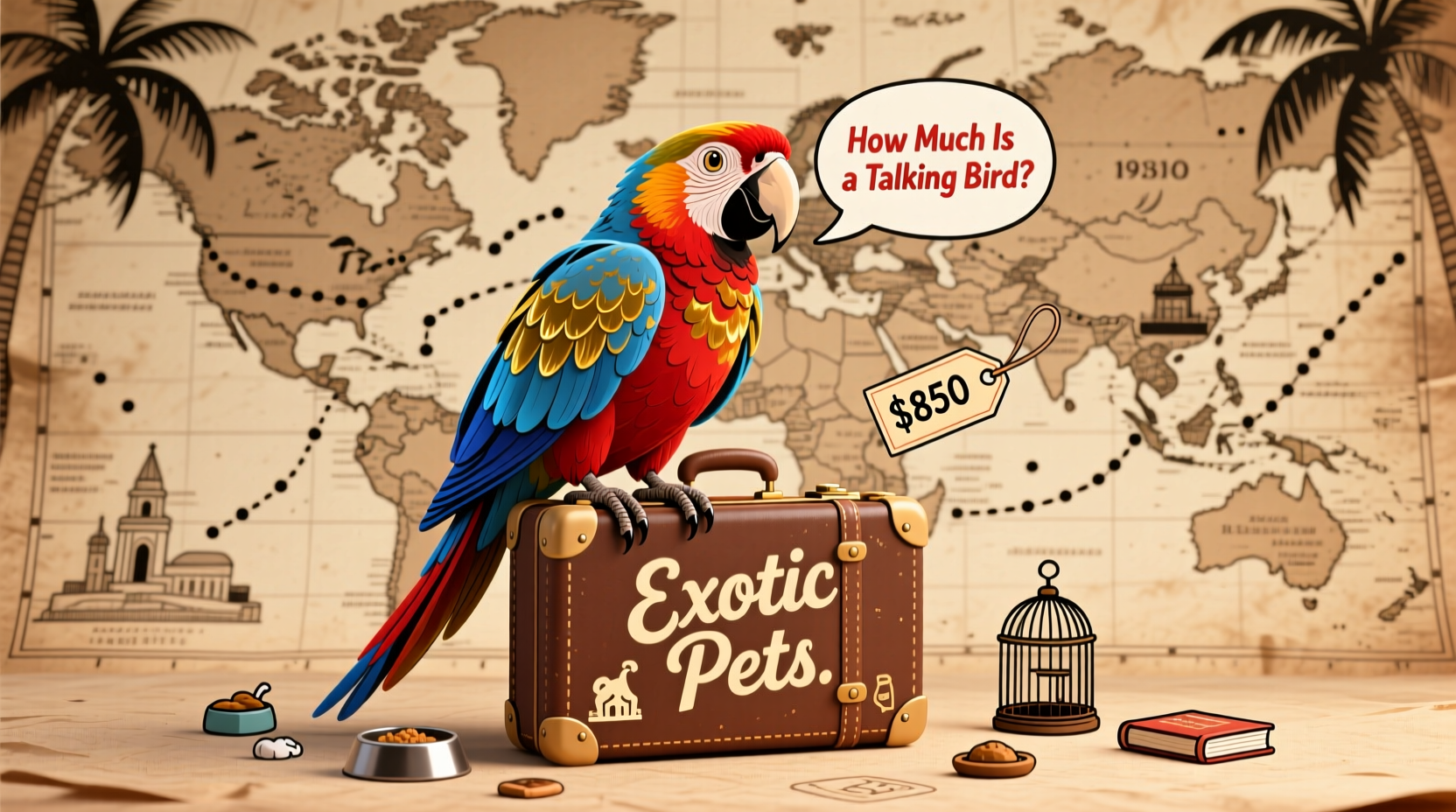 how much is a talking bird