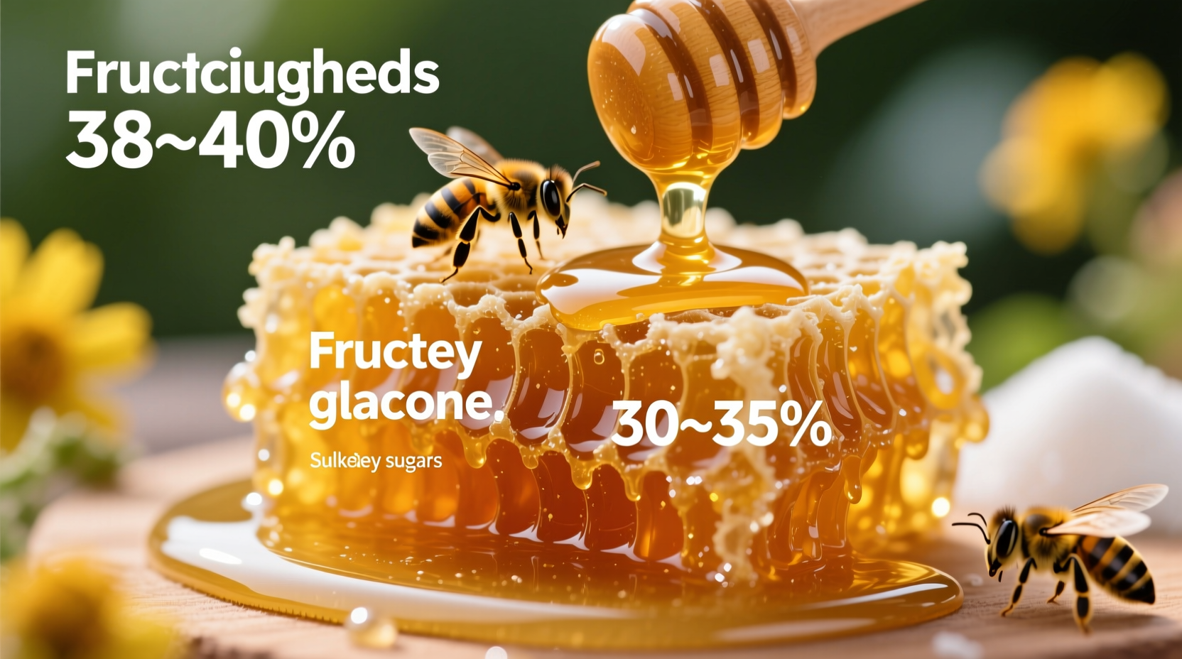 Honey Sugar Composition: Fructose & Glucose Breakdown