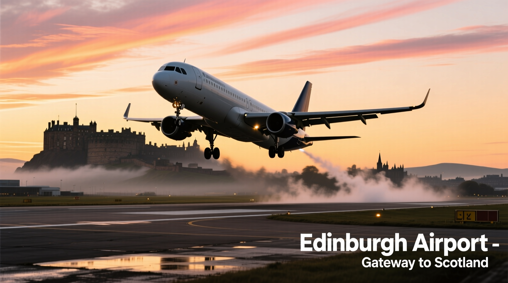 What to Do If Your Flight Accidentally Lands in Edinburgh: Transport Guide