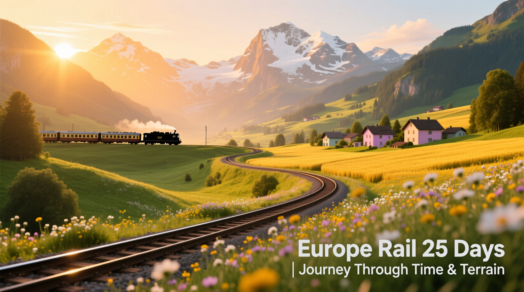Europe Rail 25 Days Highlights Tour: Budget Travel Guide