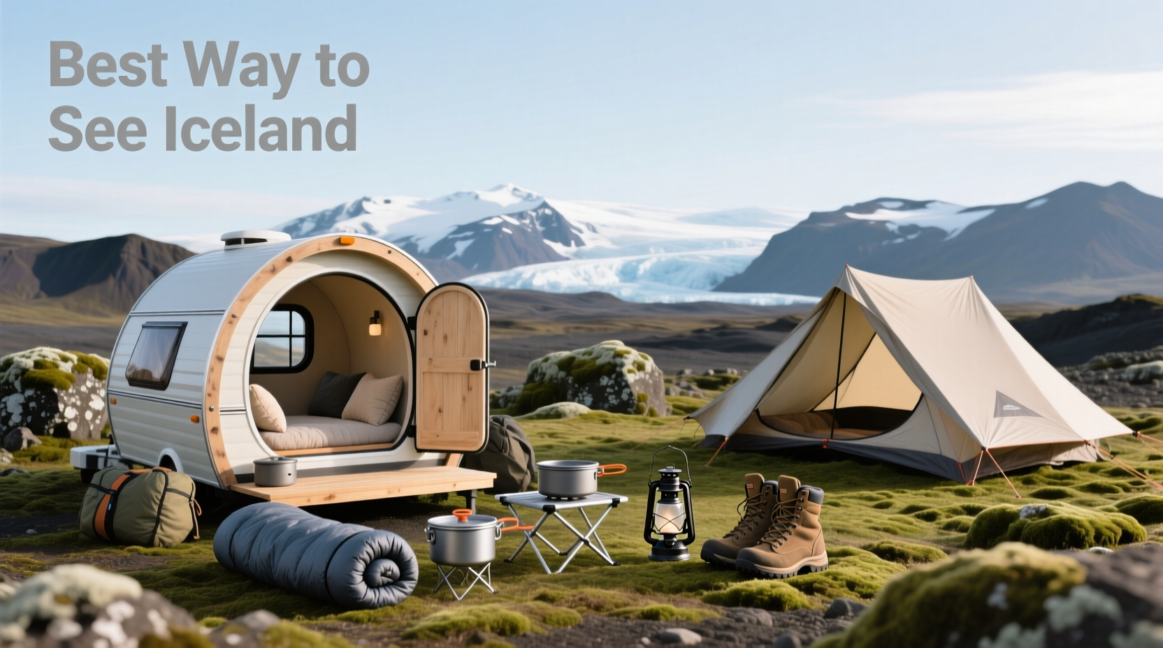 Adorable Teeny-Tiny Camper Pods: Best Way to See Iceland on a Budget