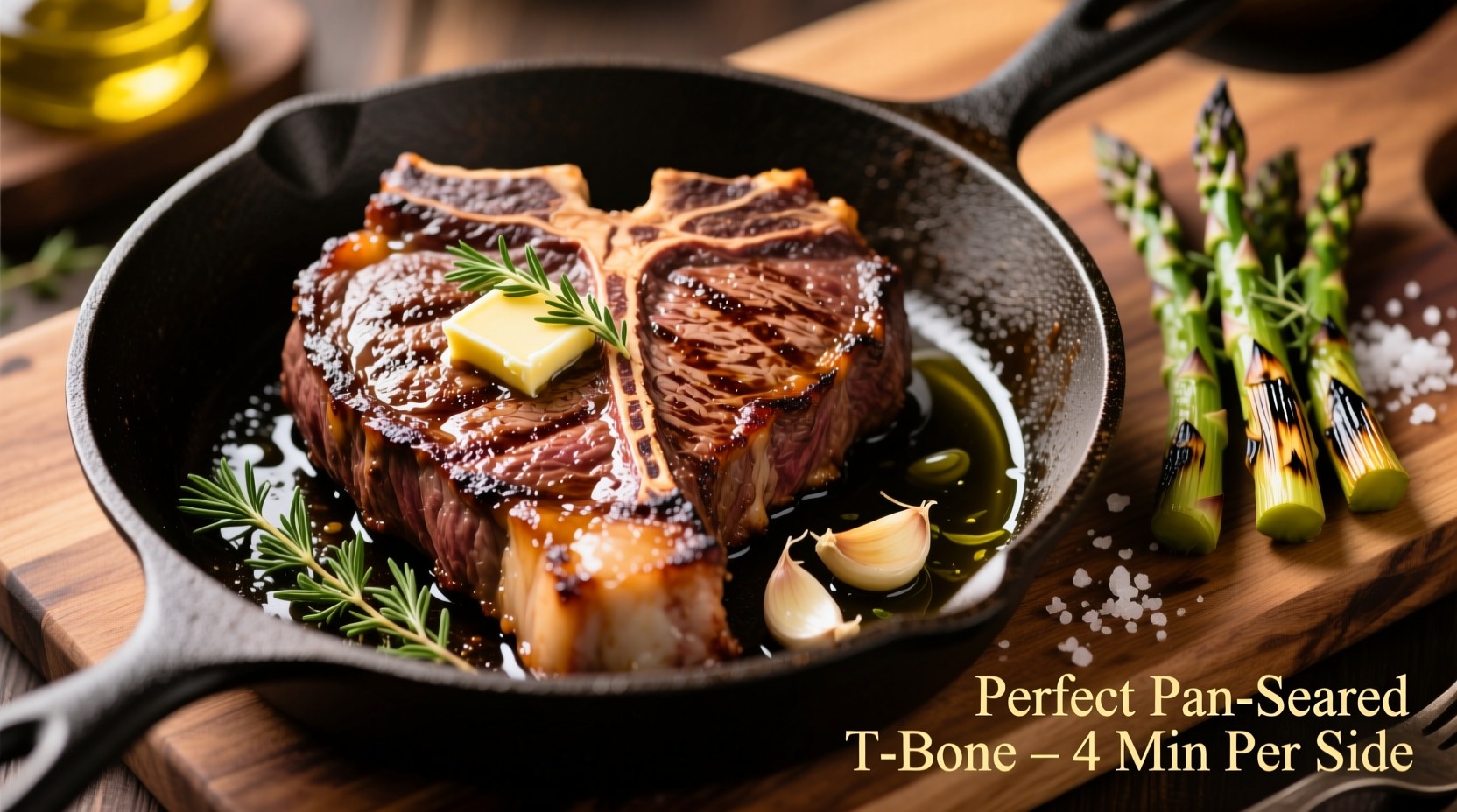 Perfect T-Bone Steak in Frying Pan: Step-by-Step Guide