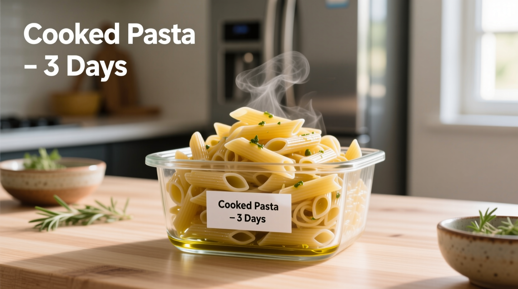 How Long Cooked Pasta Lasts in Fridge: 3-5 Days Safely