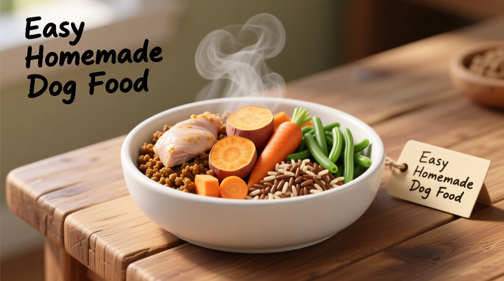 easy homemade dog food