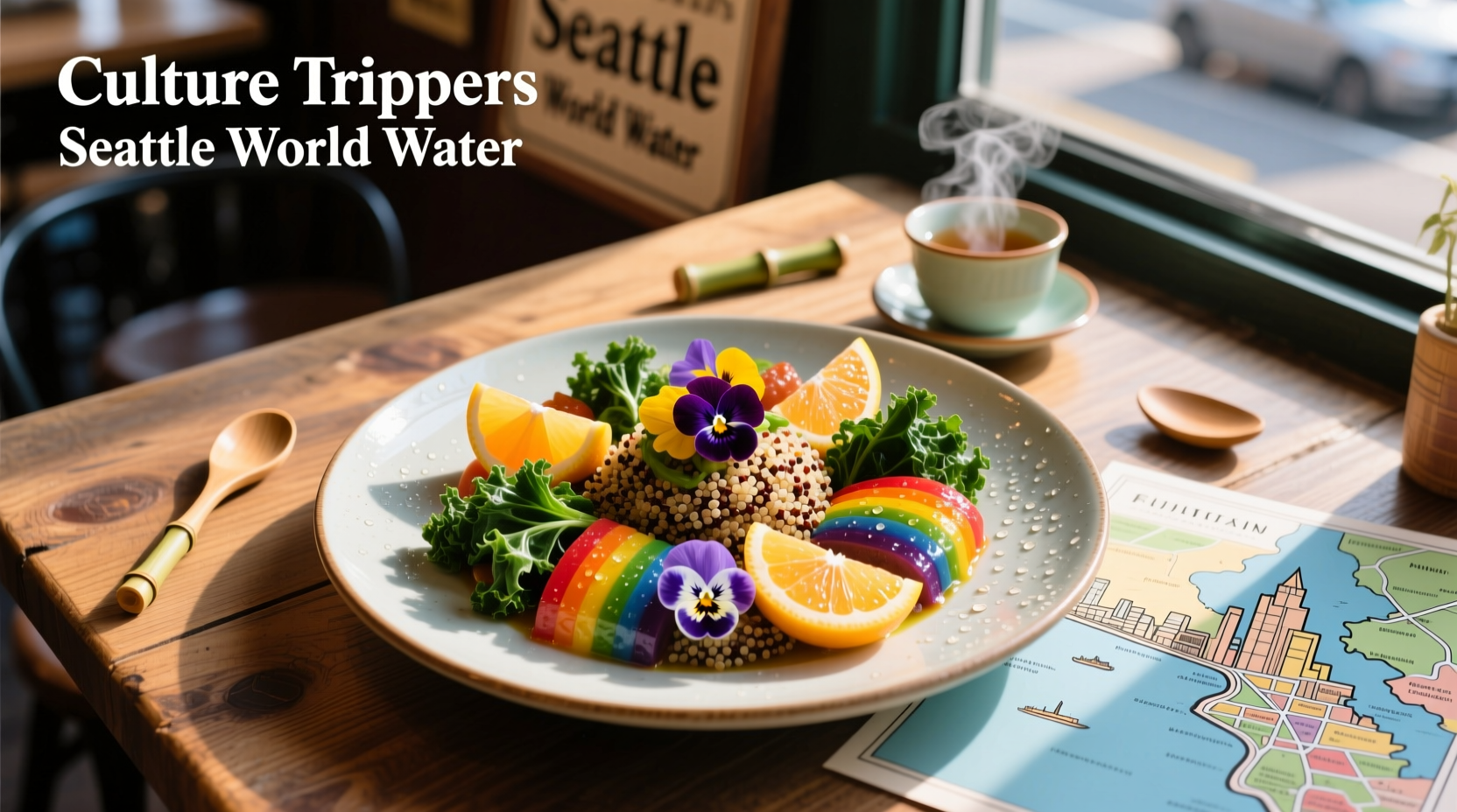 Culture-Trippers Seattle World Water Food Guide: Eat Well on a Budget