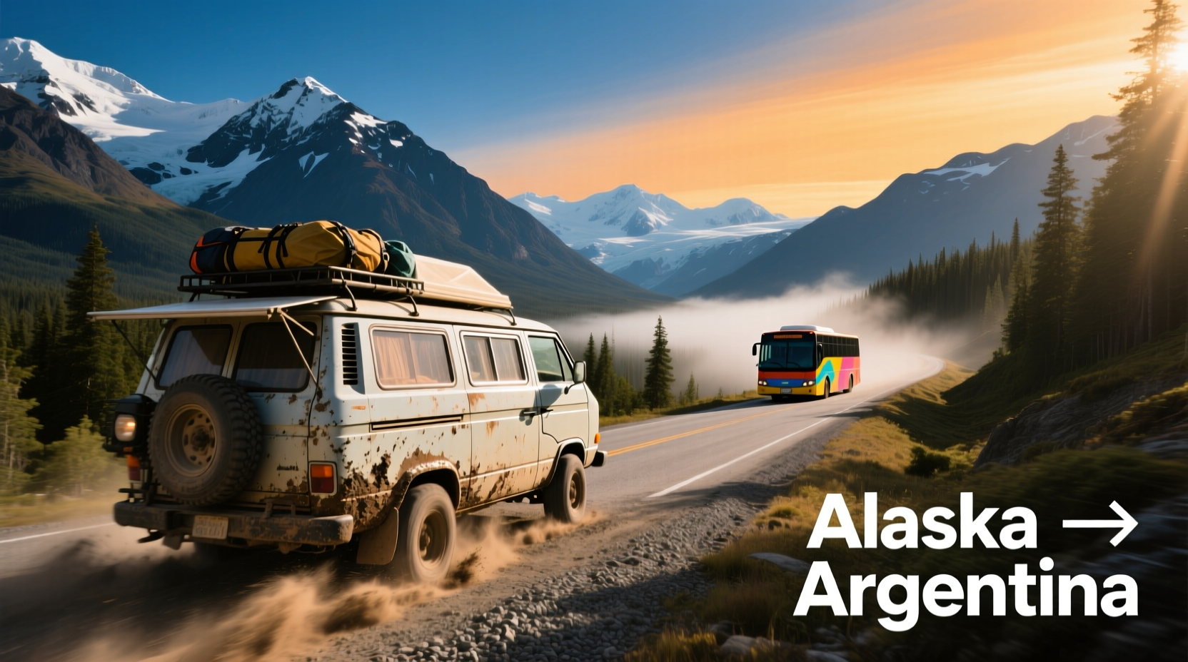 How to Travel Alaska to Argentina in a Campervan: Bus & US Guide