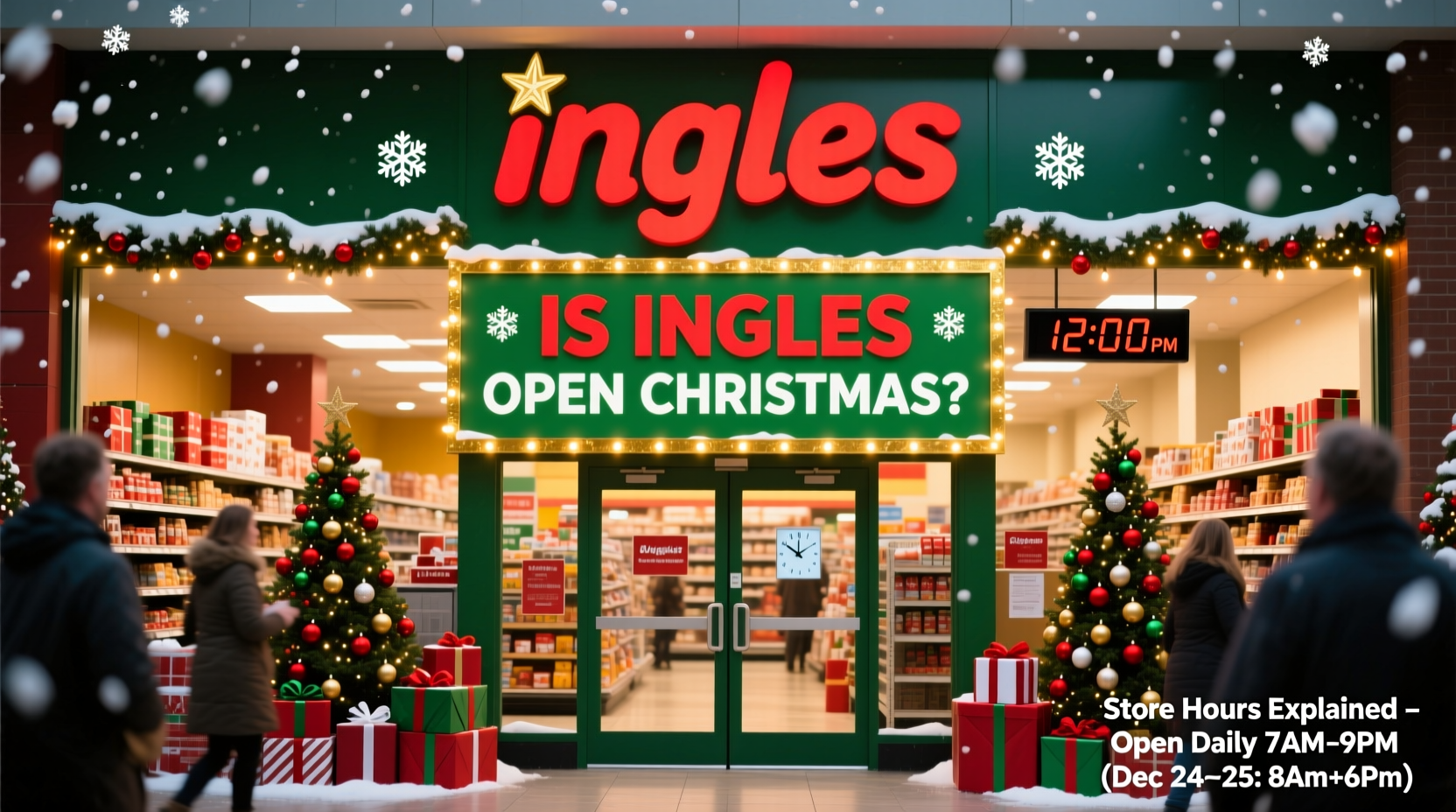 is ingles open christmas