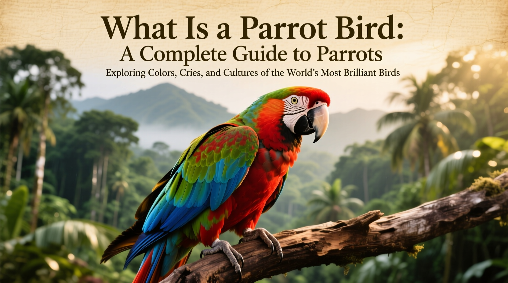 what is a parrot bird