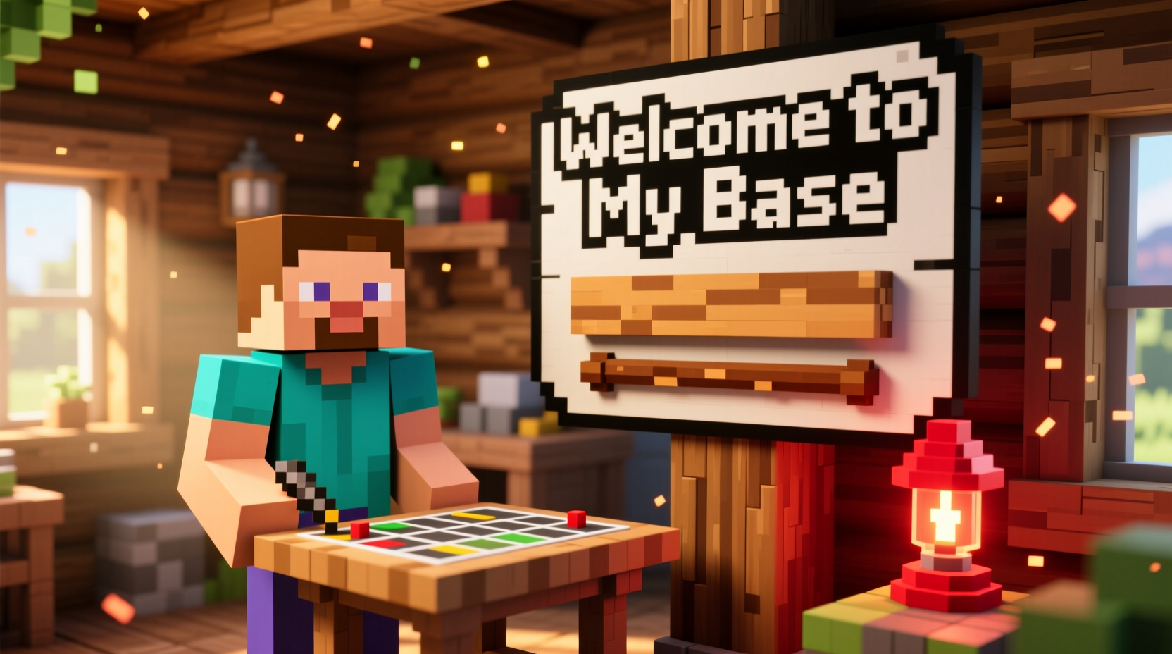 how to craft a sign on minecraft