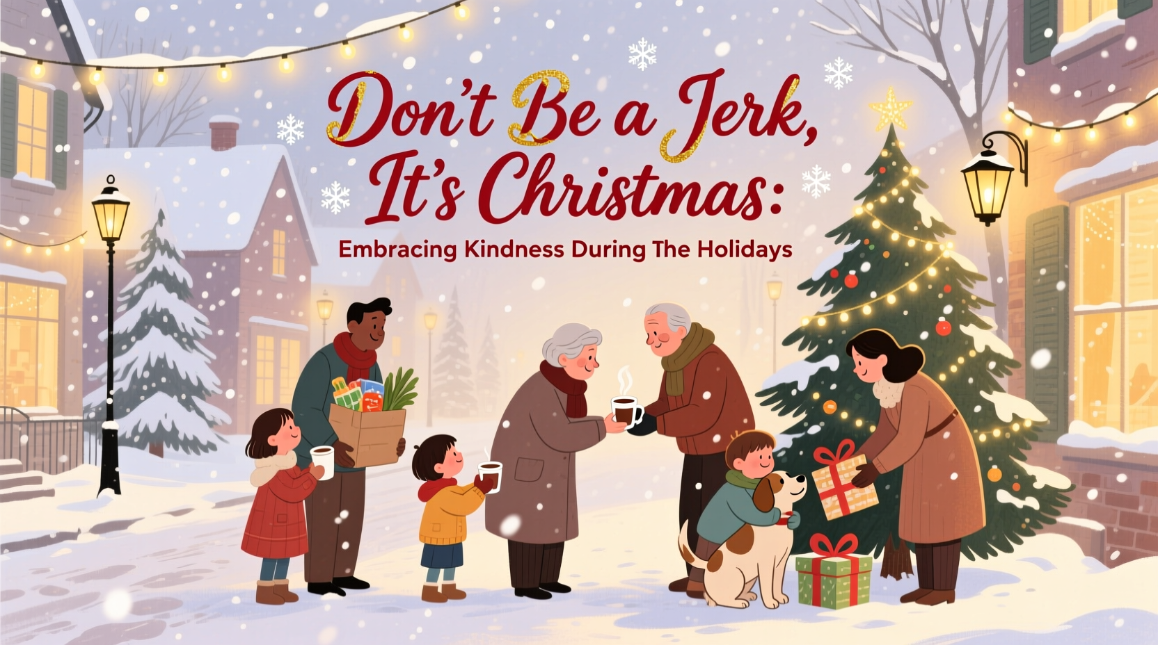 dont be a jerk its christmas