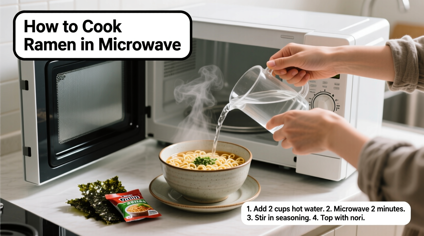 Microwave Ramen Guide: Perfect in 3 Minutes (No Boil-Over)