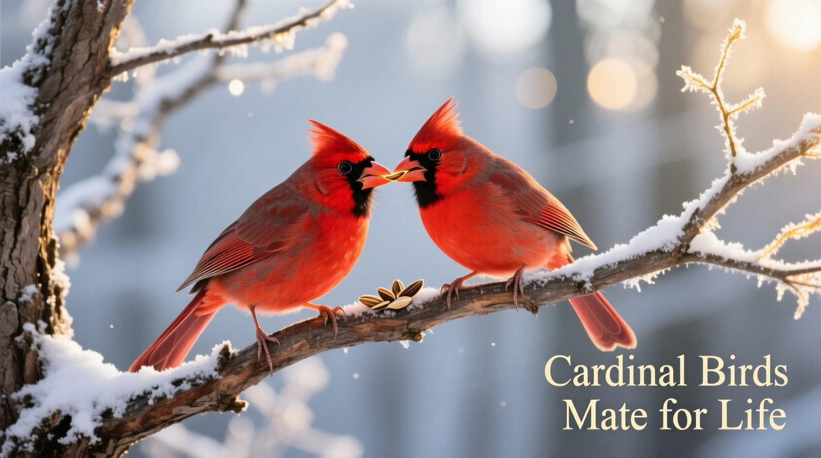 do cardinal birds mate for life