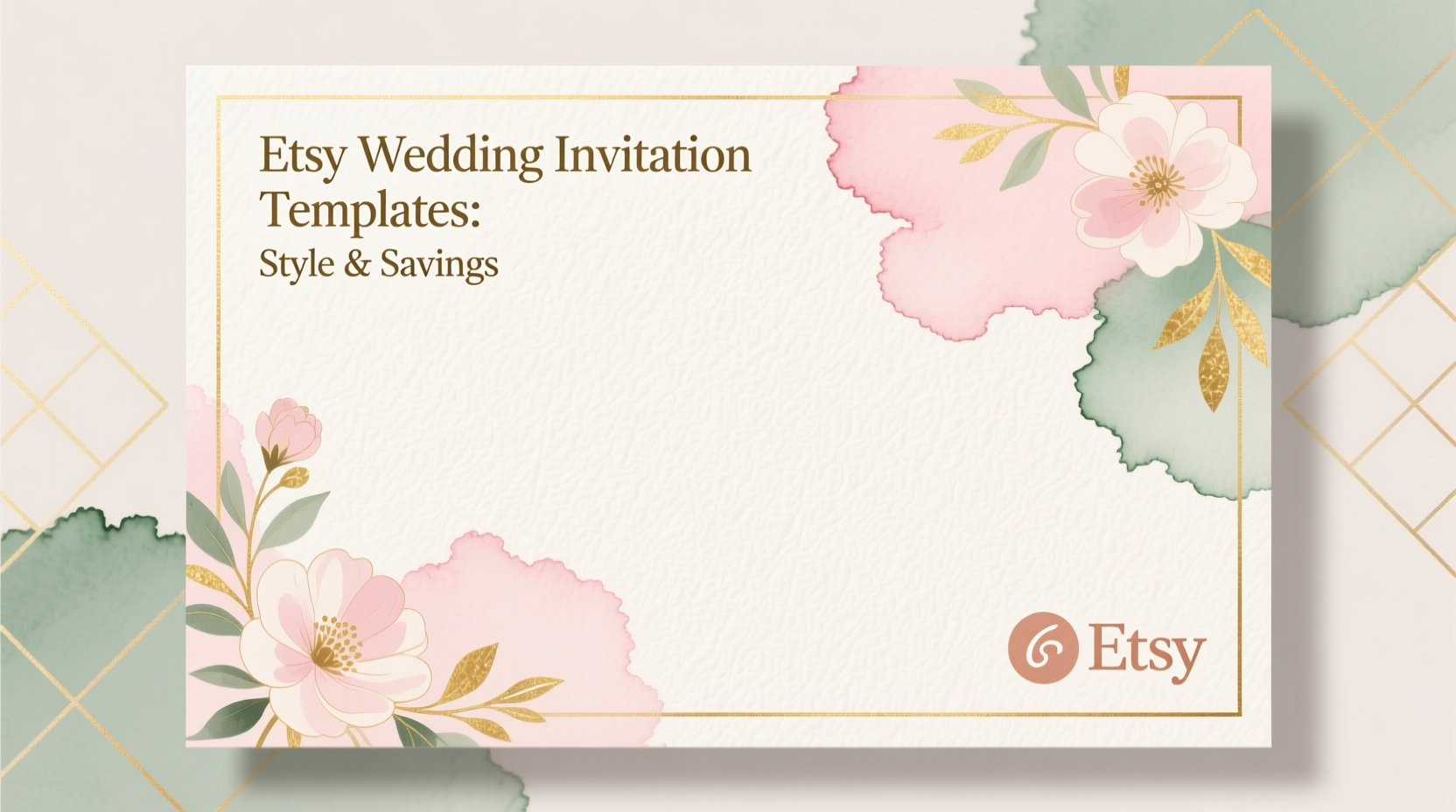 etsy wedding invitation templates