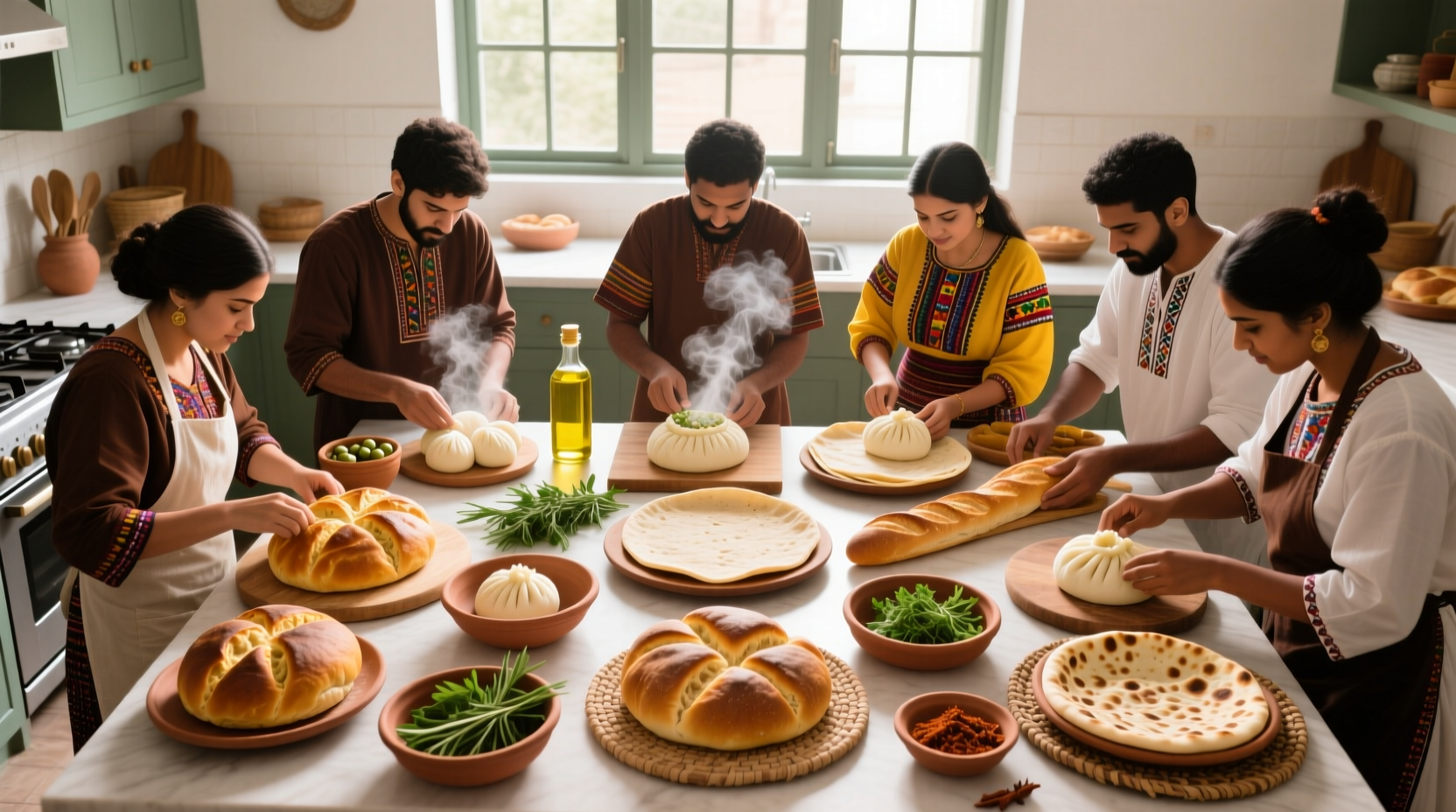 7 People Around the World Making Types of Bread During Lockdown: A Culinary Travel Guide