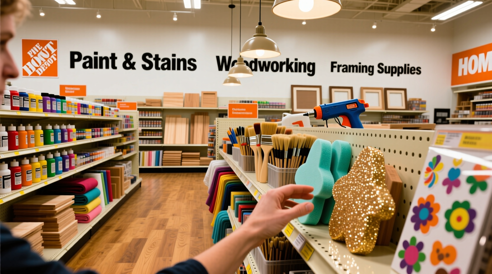 10 Home Depot Craft Projects: Transform Building Supplies into Art