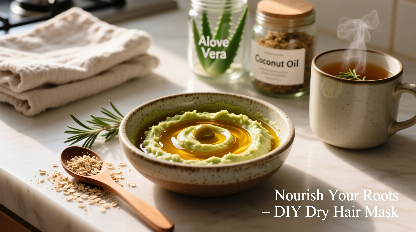 3 DIY Hair Masks for Dry Hair That Actually Work