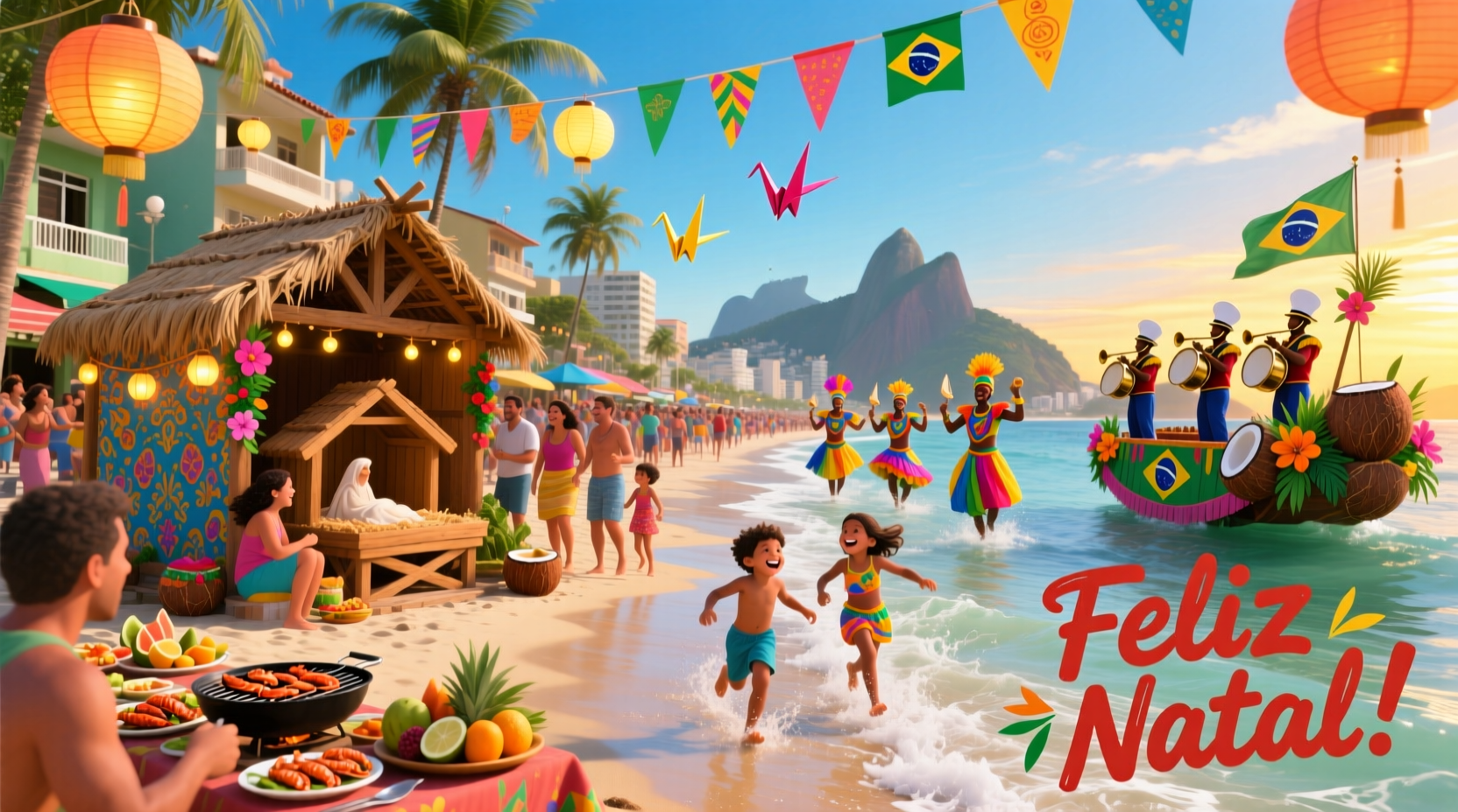 how do brazilian celebrate christmas