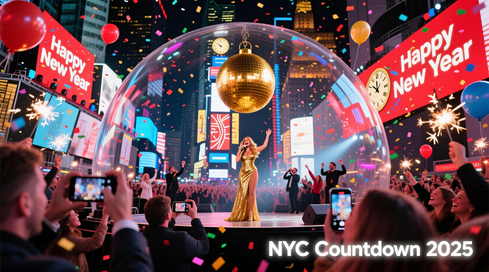 How to Spend New Year’s Eve with Mariah Carey in the Clear Dome at Times Square