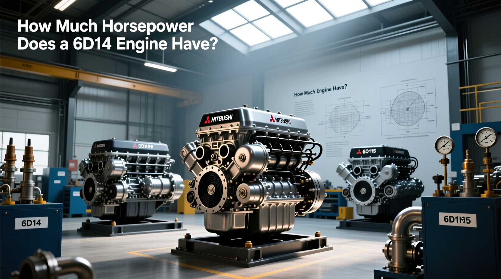 Mitsubishi 6D14 6D15 6D16 Engine Buying Guide: How Much Horsepower Does a 6D14 Have?