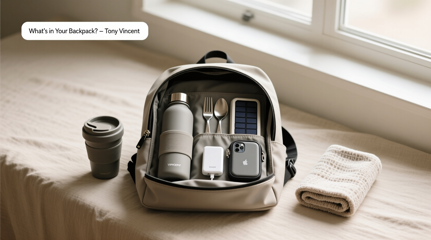 What’s in Your Backpack? Tony Vincent’s Packing System Explained