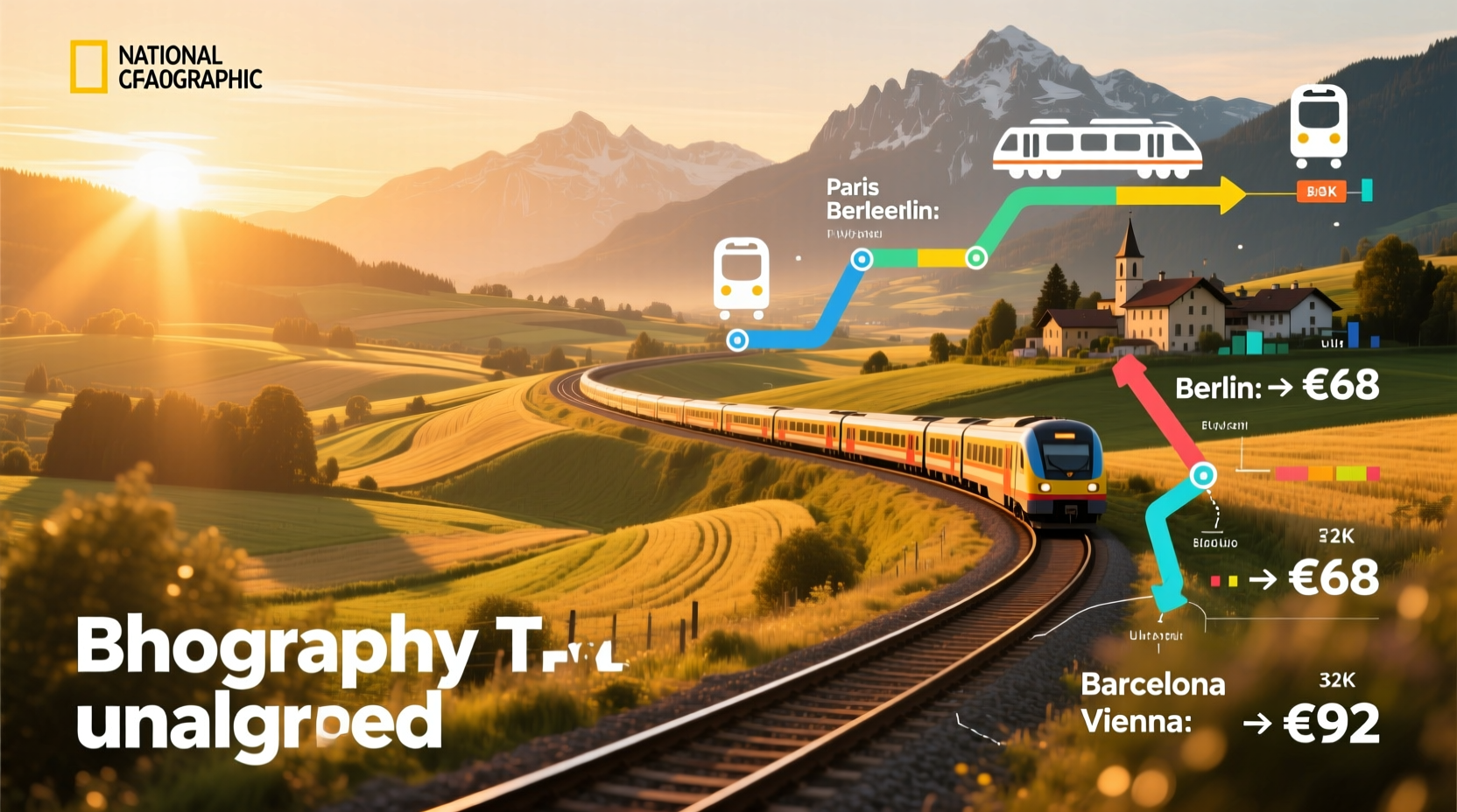 Train Prices Across Europe Infographic: Budget Travel Guide