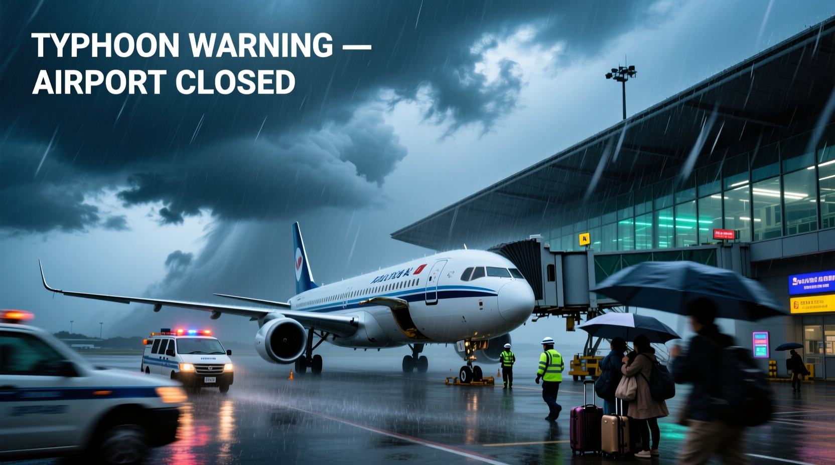 Deadly Typhoon Japan Airport Transport Guide: How to Get In/Out Safely