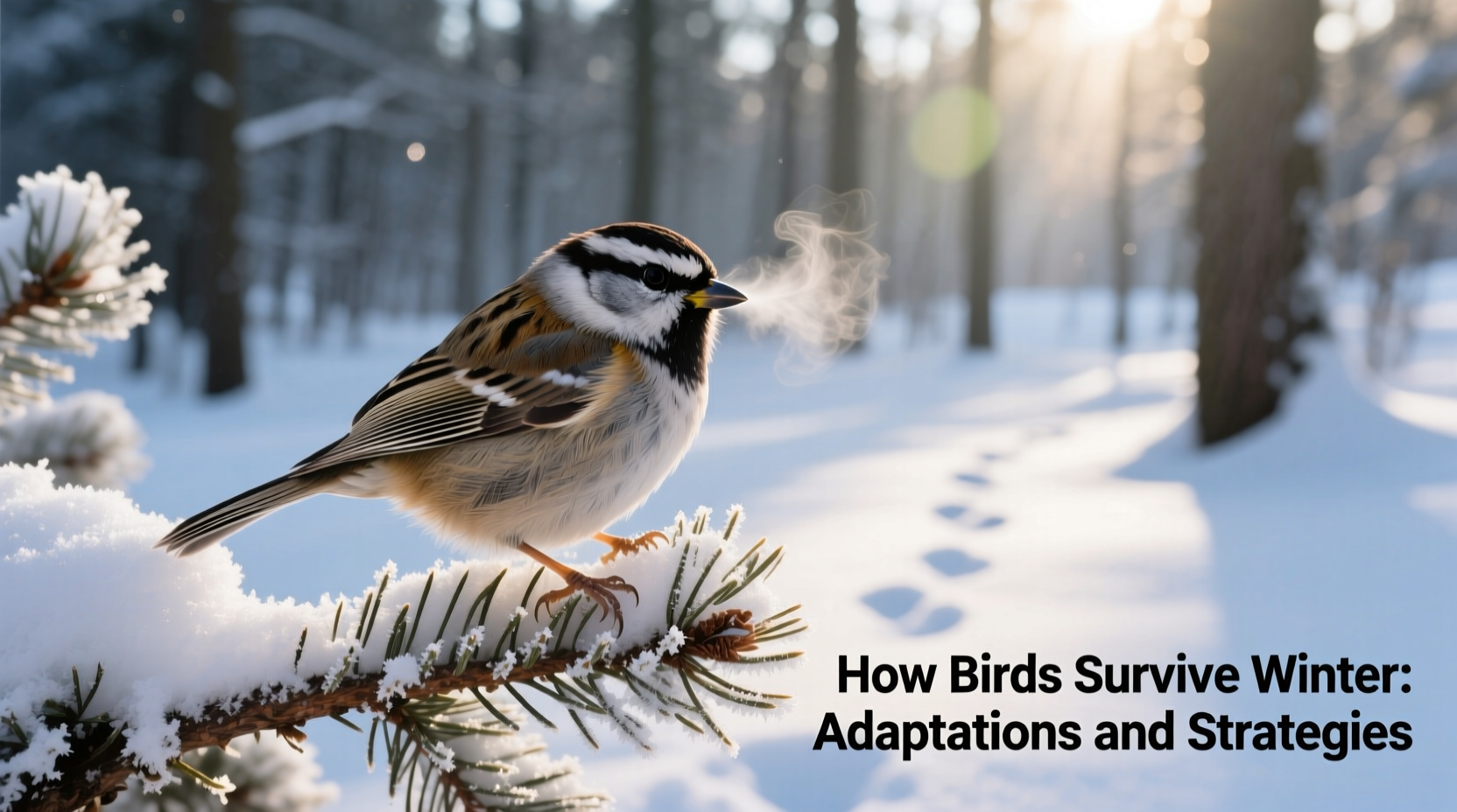 how do birds survive winter