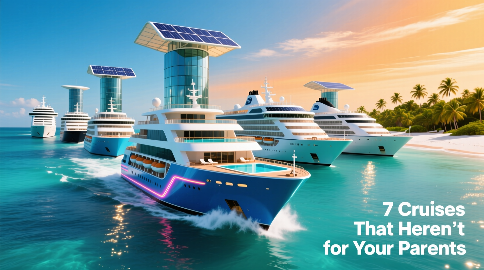 7 Actually Cool Cruises — Nothing Like the Ones Parents Take: Transport & Logistics Guide