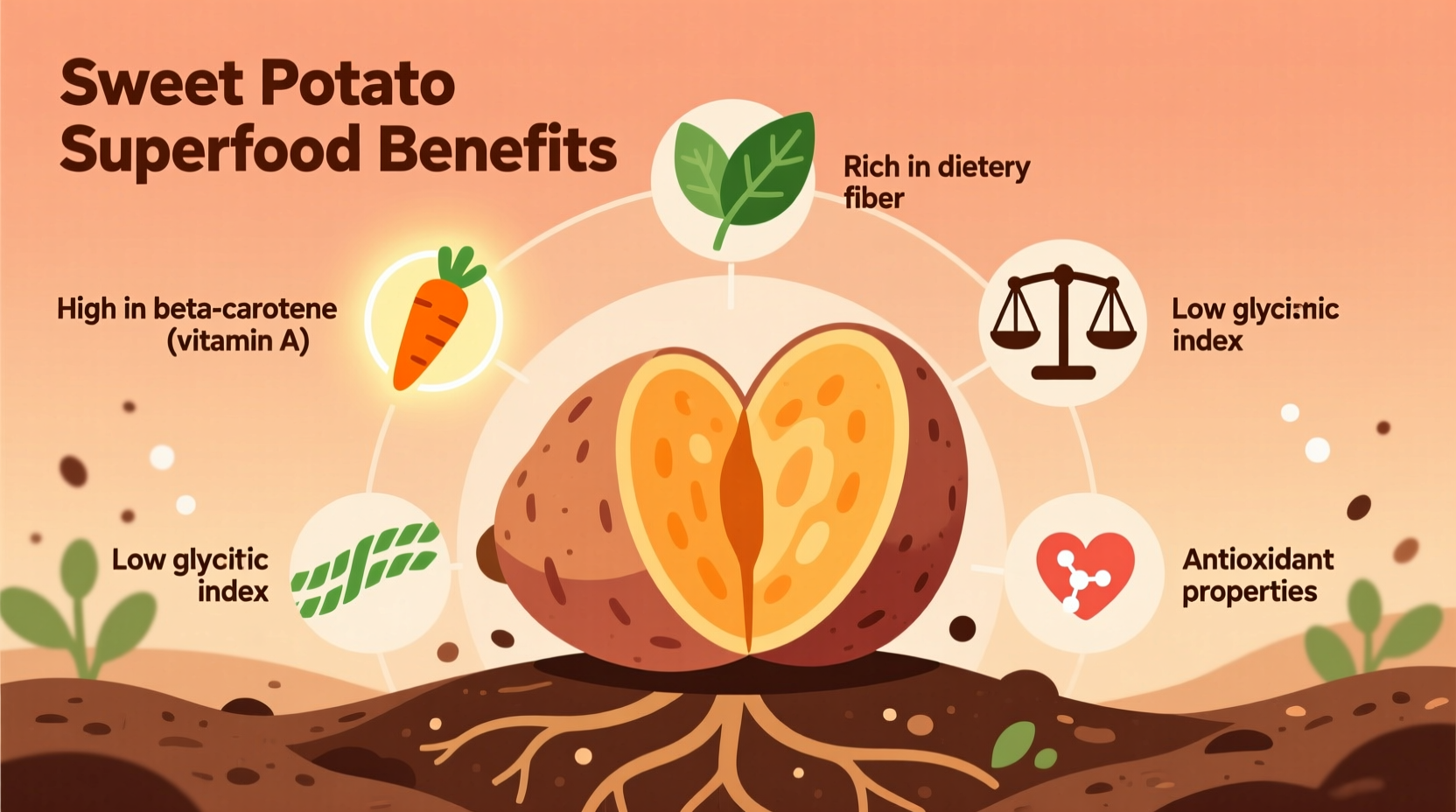 health benefits sweet potato
