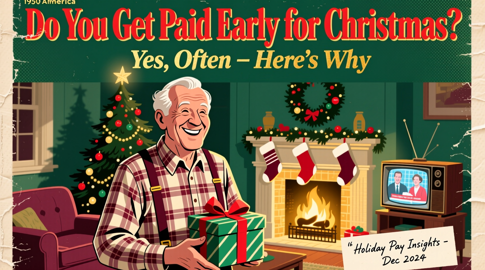 do we get paid early for christmas