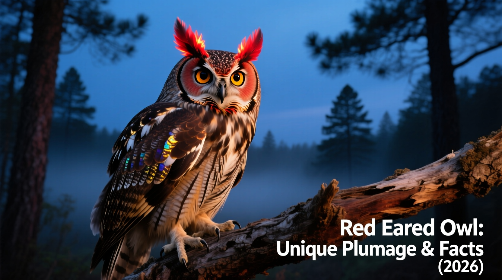 Red Eared Owl: Unique Plumage & Facts (2026)