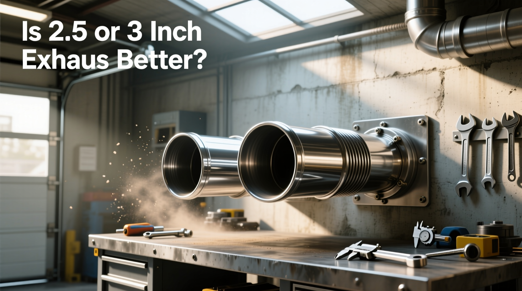 freightliner exhaust pipe,Is 2.5 or 3 inch exhaust better? buying guide