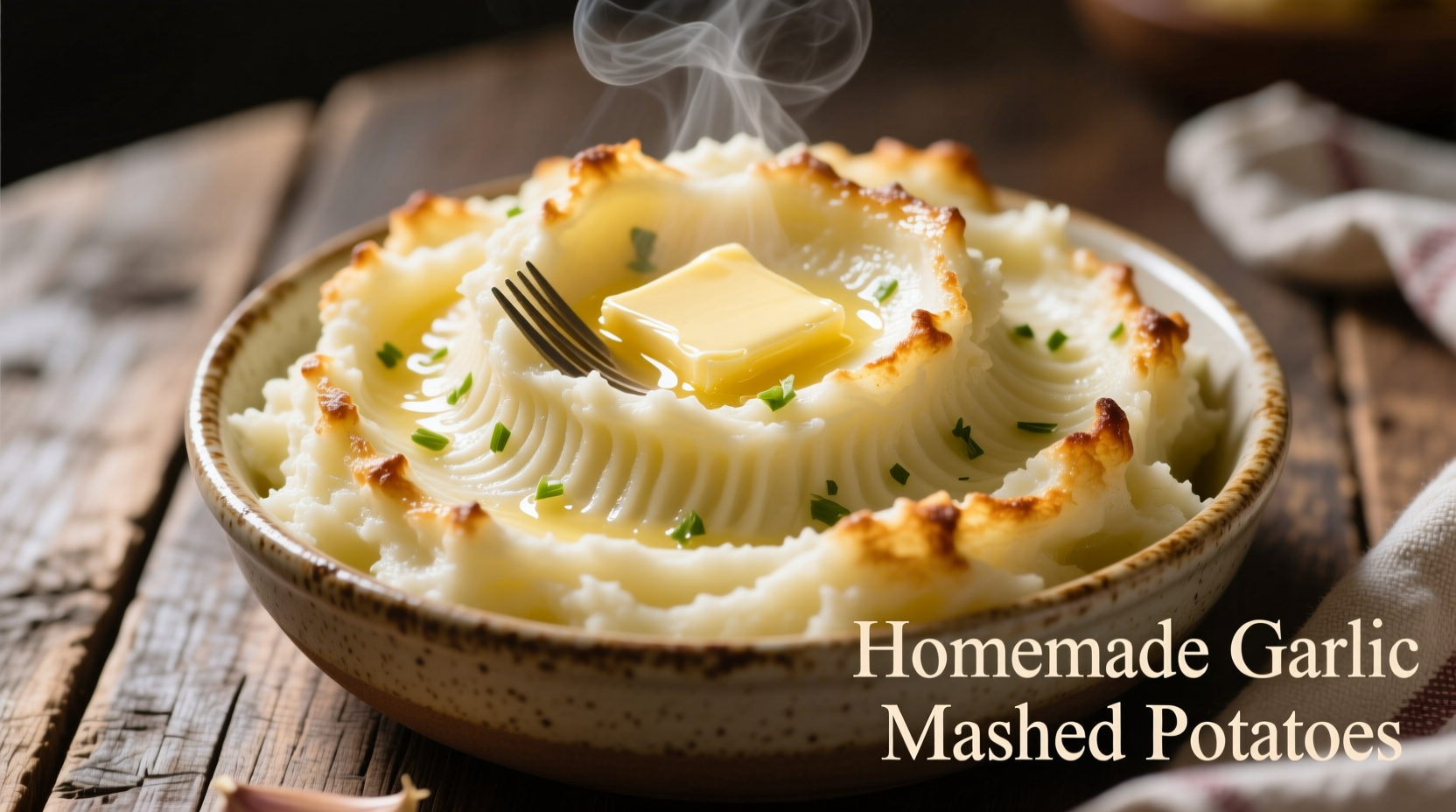 Perfect Buttery Garlic Mashed Potatoes Recipe & Tips