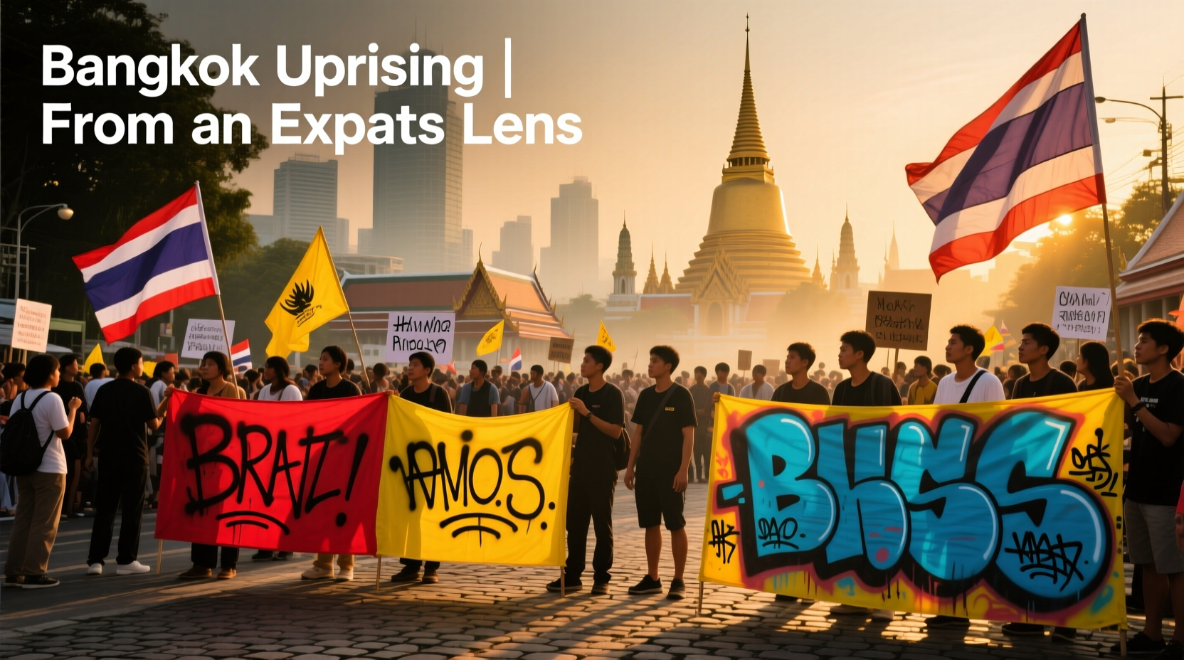 Bangkok Protests from an Expat's Eyes: Budget Traveler's Practical Guide