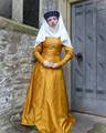 Shunting Satin Front Laced Medieval Women's Kirtle Dress 14th Century  Costume Available in Several Colours - Etsy
