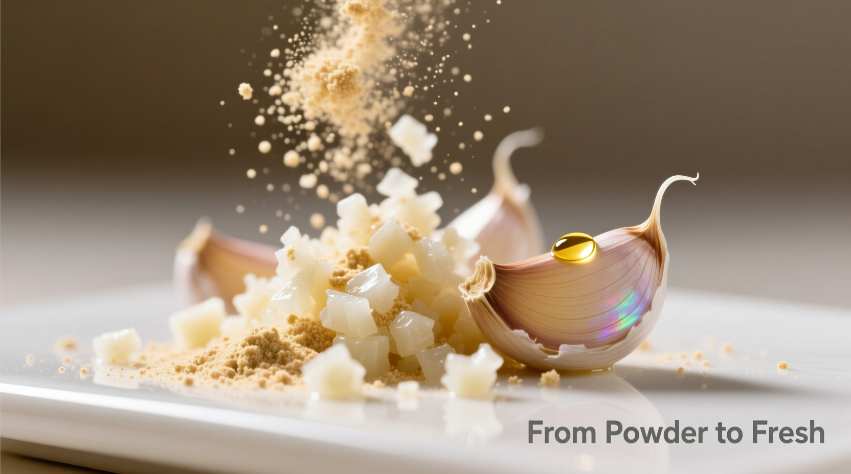 garlic powder to minced garlic