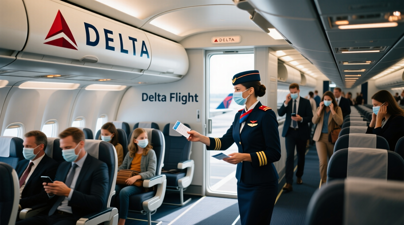 Delta Flight Turn-Around Refuse Masks: Transport & Logistics Guide