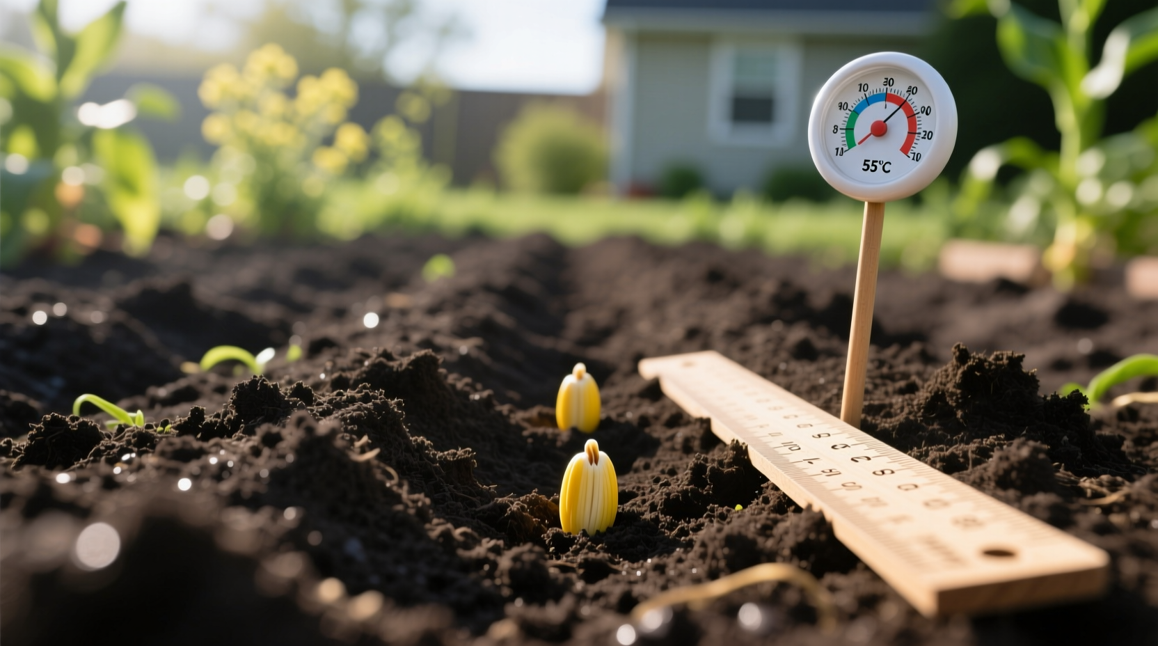 Companion planting layout