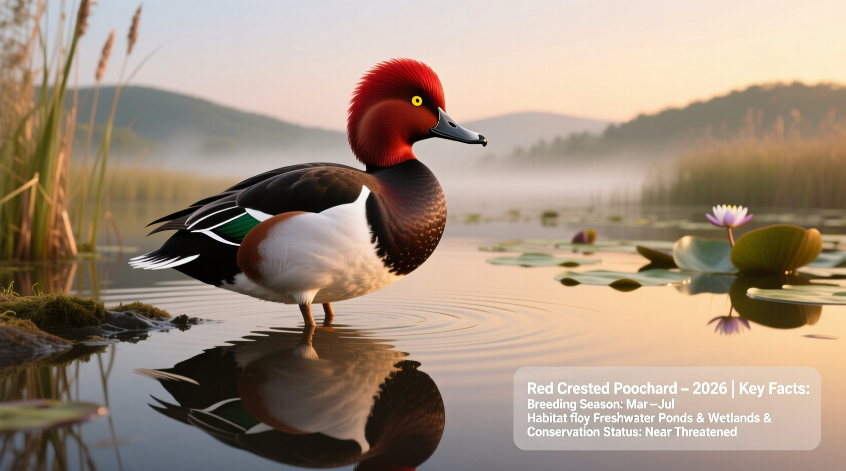 Red Crested Pochard: Striking Plumage & Key Facts (2026)