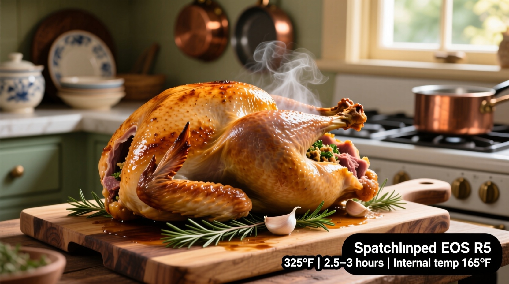 how long to cook a 12 lb spatchcocked turkey